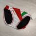 Arena Men's Size M Competition Swimsuit, Speedo, White x Red x Green