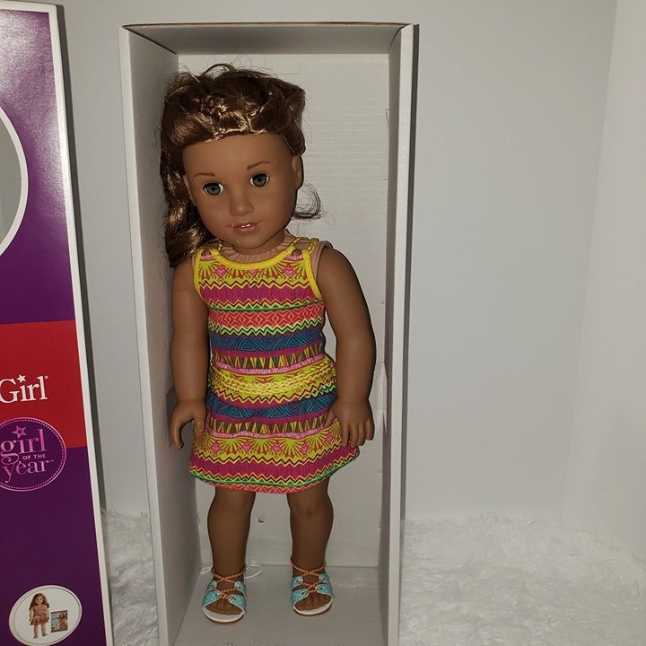 American Girl shops Doll Lea Girl Of The Year 2016 Lea Clark 18