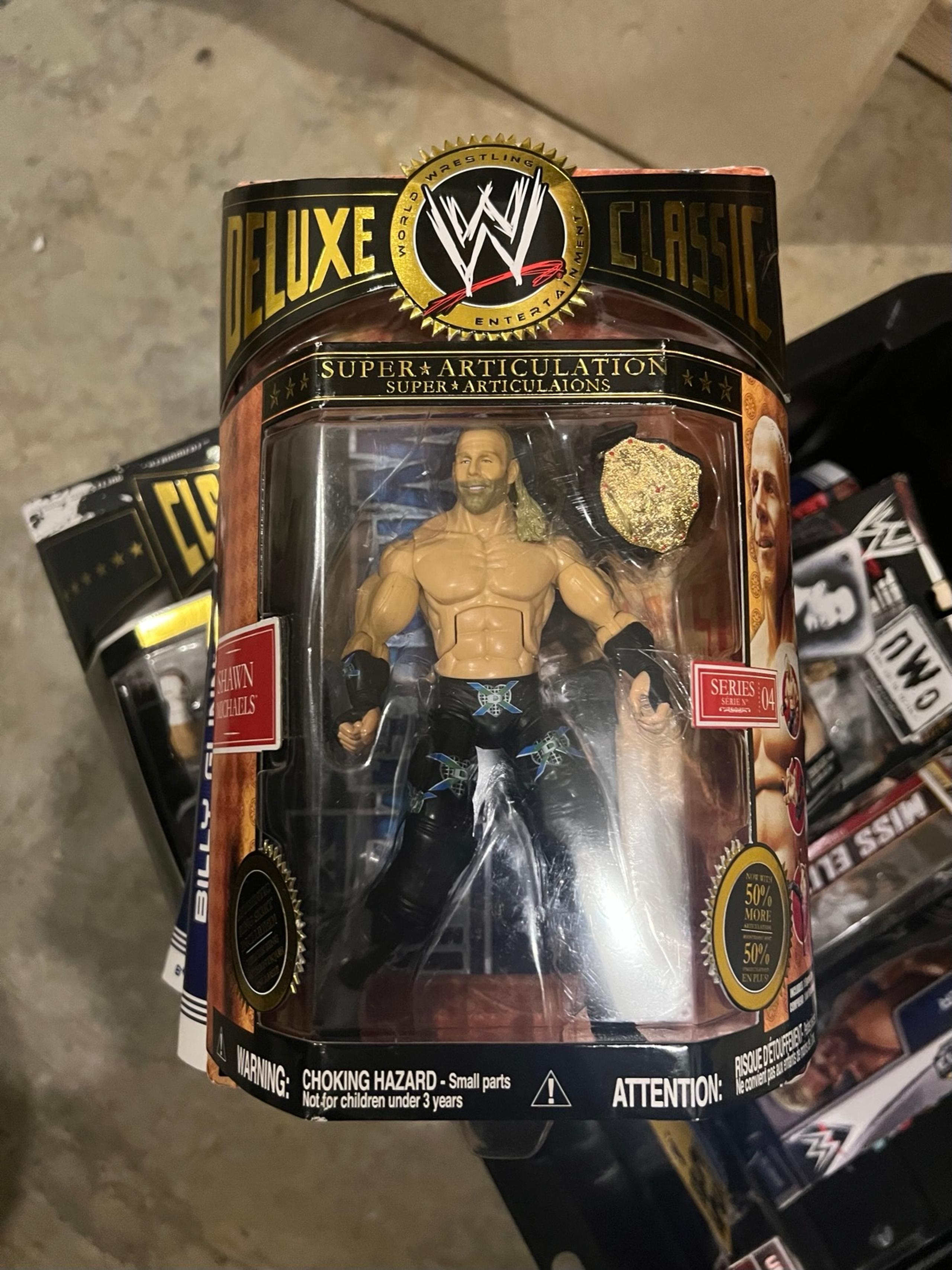Shawn Michaels Deluxe Classic Superstars Figure MOC