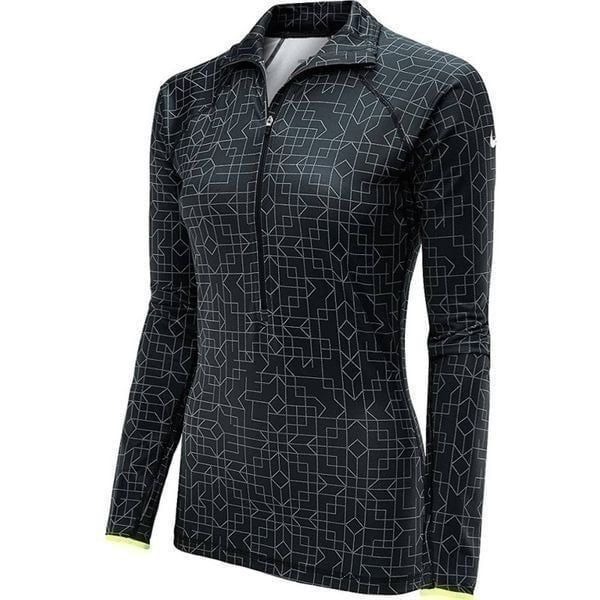 Nike Pro Half Zip Hyperwarm Geometric