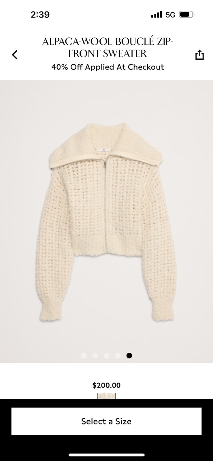 alpaca wool sweater