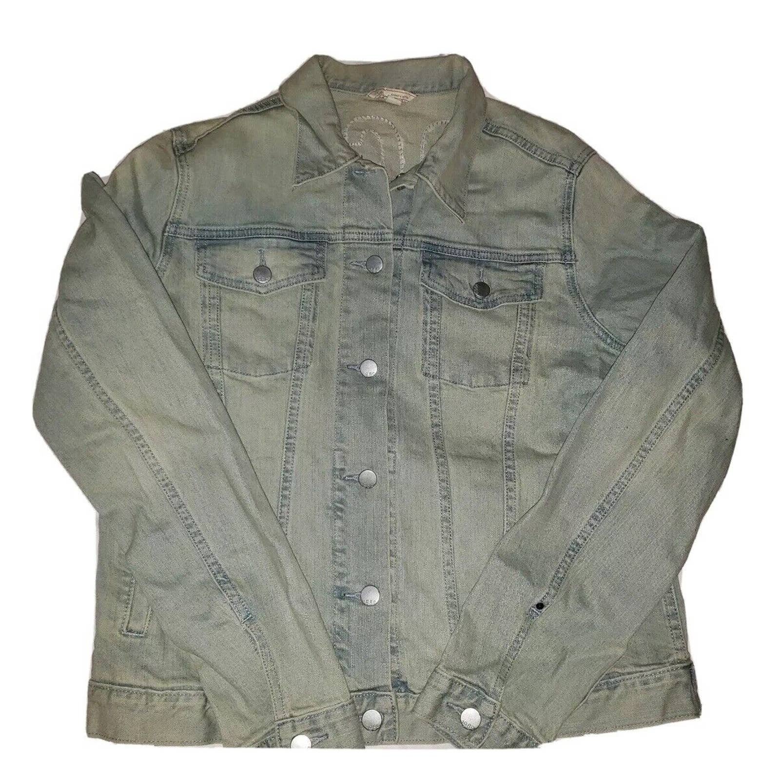 GAP 1969 Women's Light Blue Denim Trucker Jacket Classic Size Large