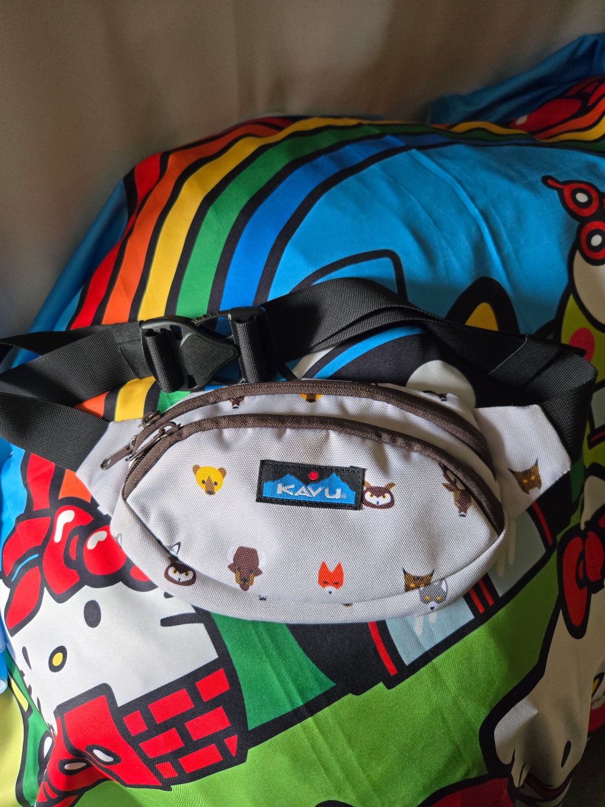 Kavu Animal Print Fanny Pack