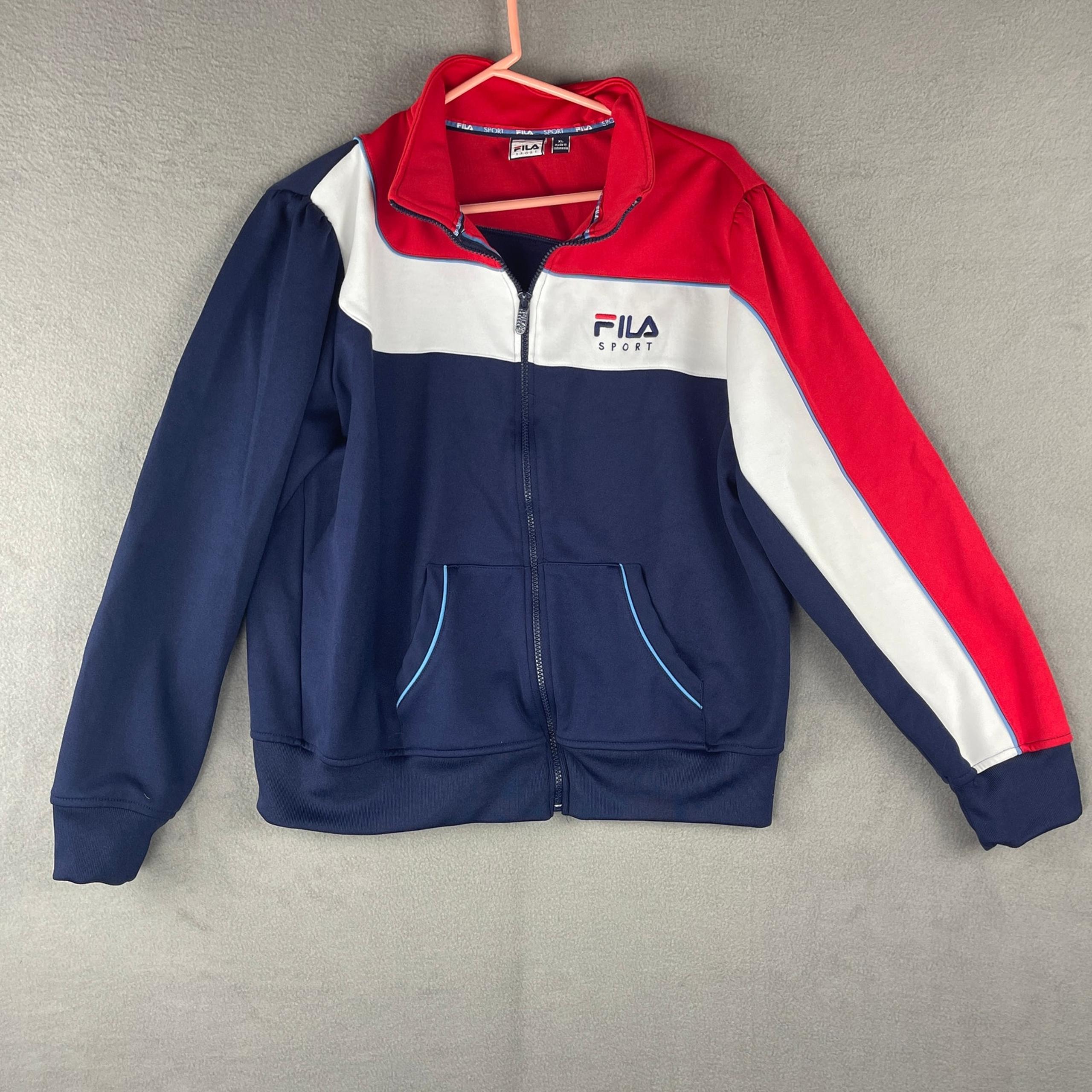 Fila Sport Zip Sweatsuit Jacket Women’s XL