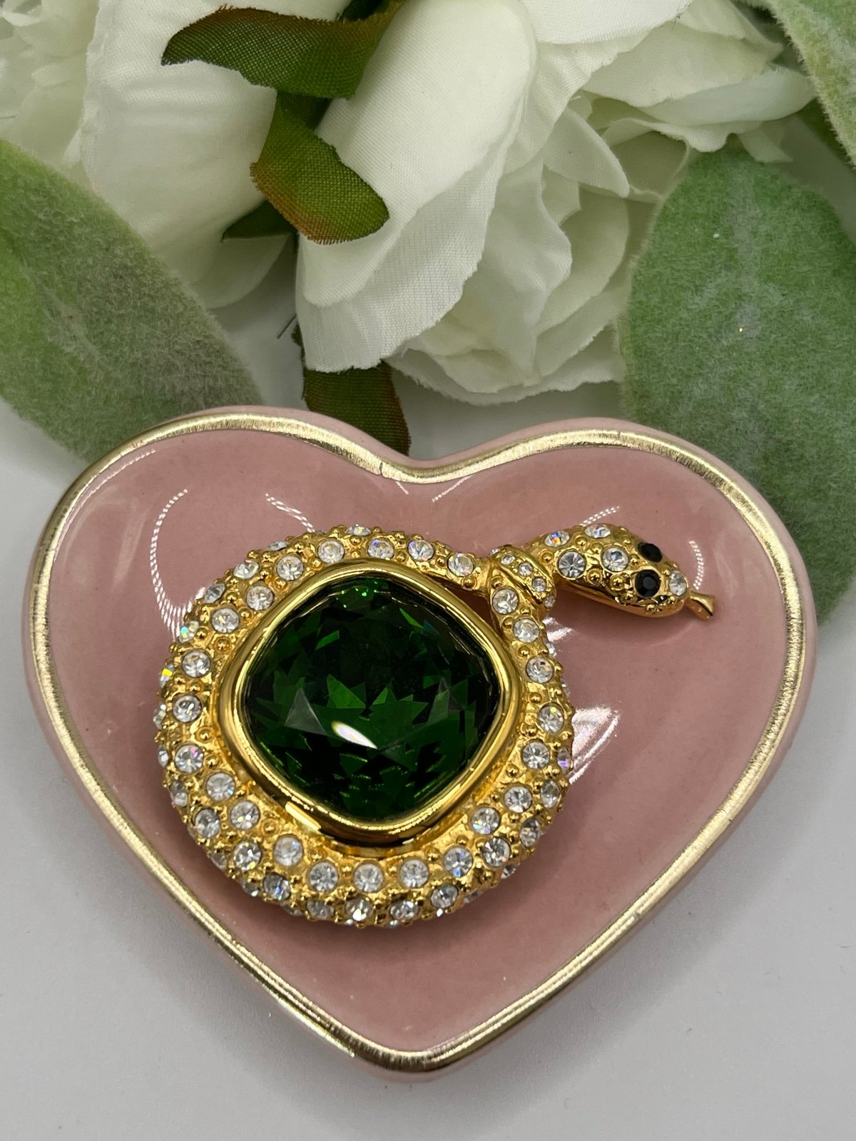 Joan Rivers Snake Brooch