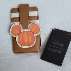 Loungefly Disney Mickey Mouse Pumpkin Treats Cardholder