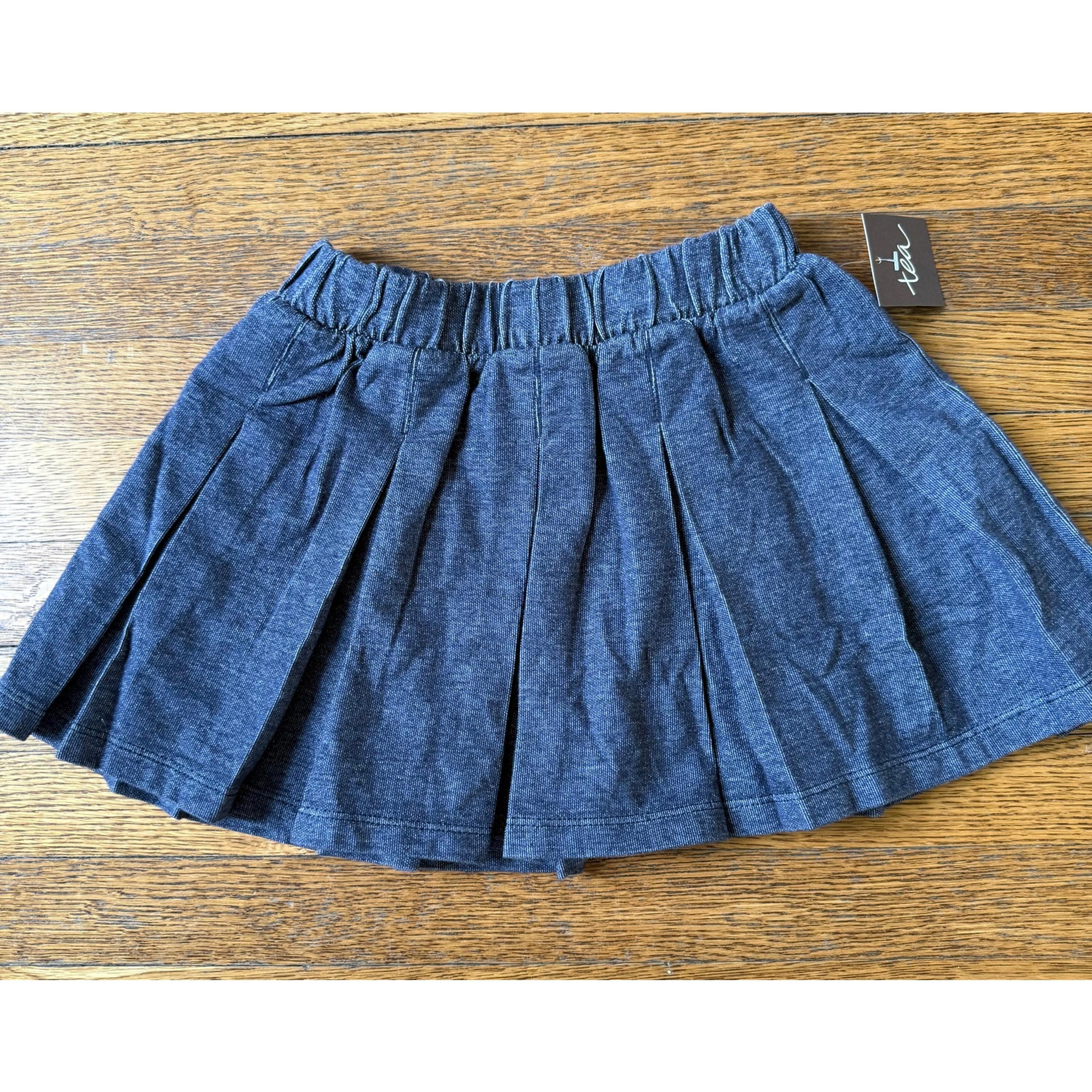 NWT Tea Collection Girls' Pleated Skirt Size 4
