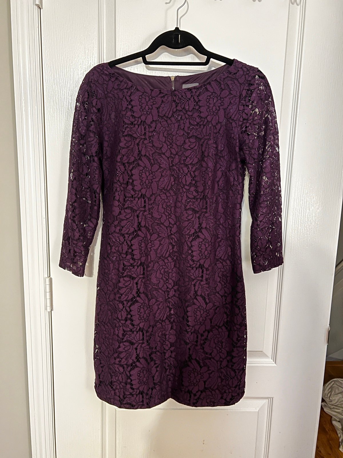 Vince camuto shop purple lace dress