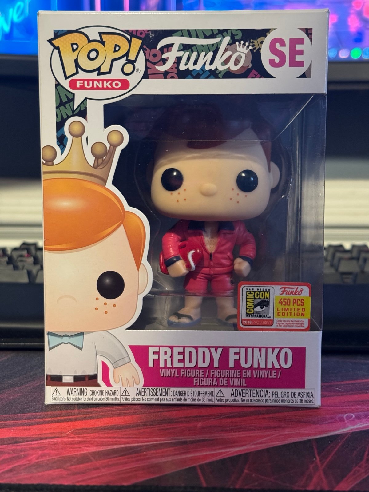 2018 SDCC LE450 Baywatch Freddy Funko