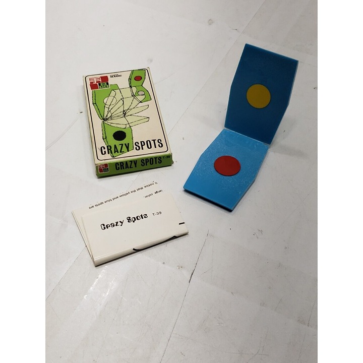 Vintage Means Magic Crazy Spots Magic Trick By Tenyo T-39 W/ Instructions