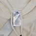 Adidas Women's Essential Outlined Logo French Terry Pullover Hoodie Cream Size