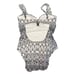 Anne Cole Black and White Swimsuit Full Coverage Size 6