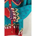 Vintage 100% Wool Knit Cardigan Sweater Fair Isle Pattern Jamaica L Category 1