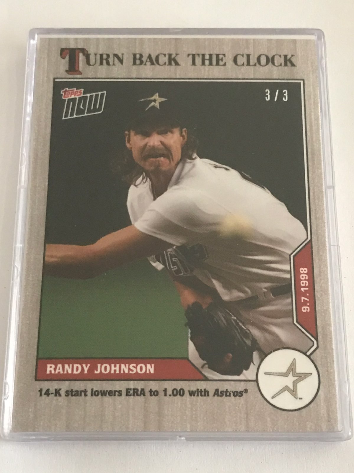 2020 Topps Turn Back Clock 161 Johnson