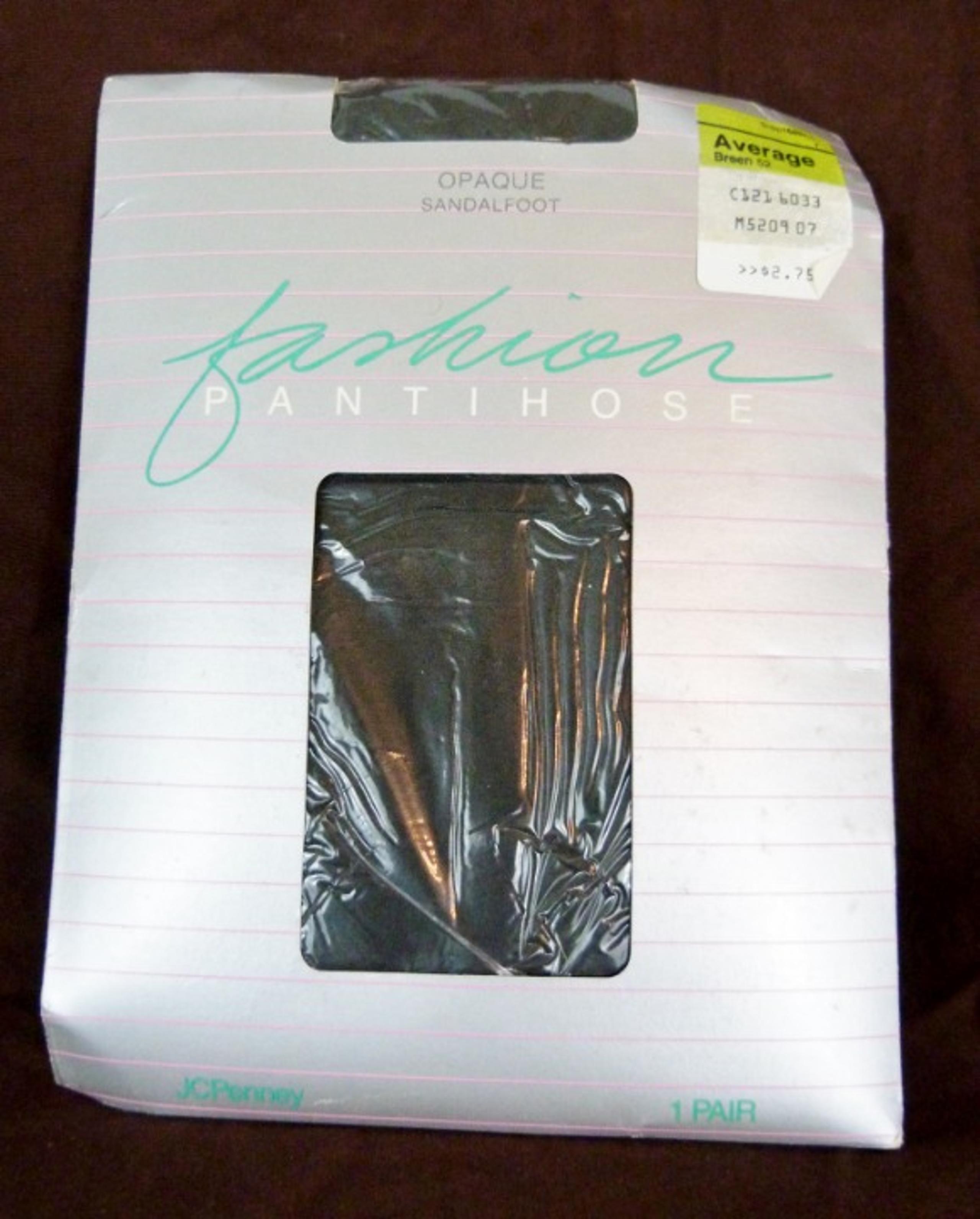JC Penny Pantyhose Avgerage 110-145 NOS