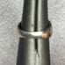 Sterling silver mother of pearl and marcasite ring
