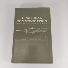 Graphical Communication Drafting Sketching & Blueprint Reading Earl Black 1959
