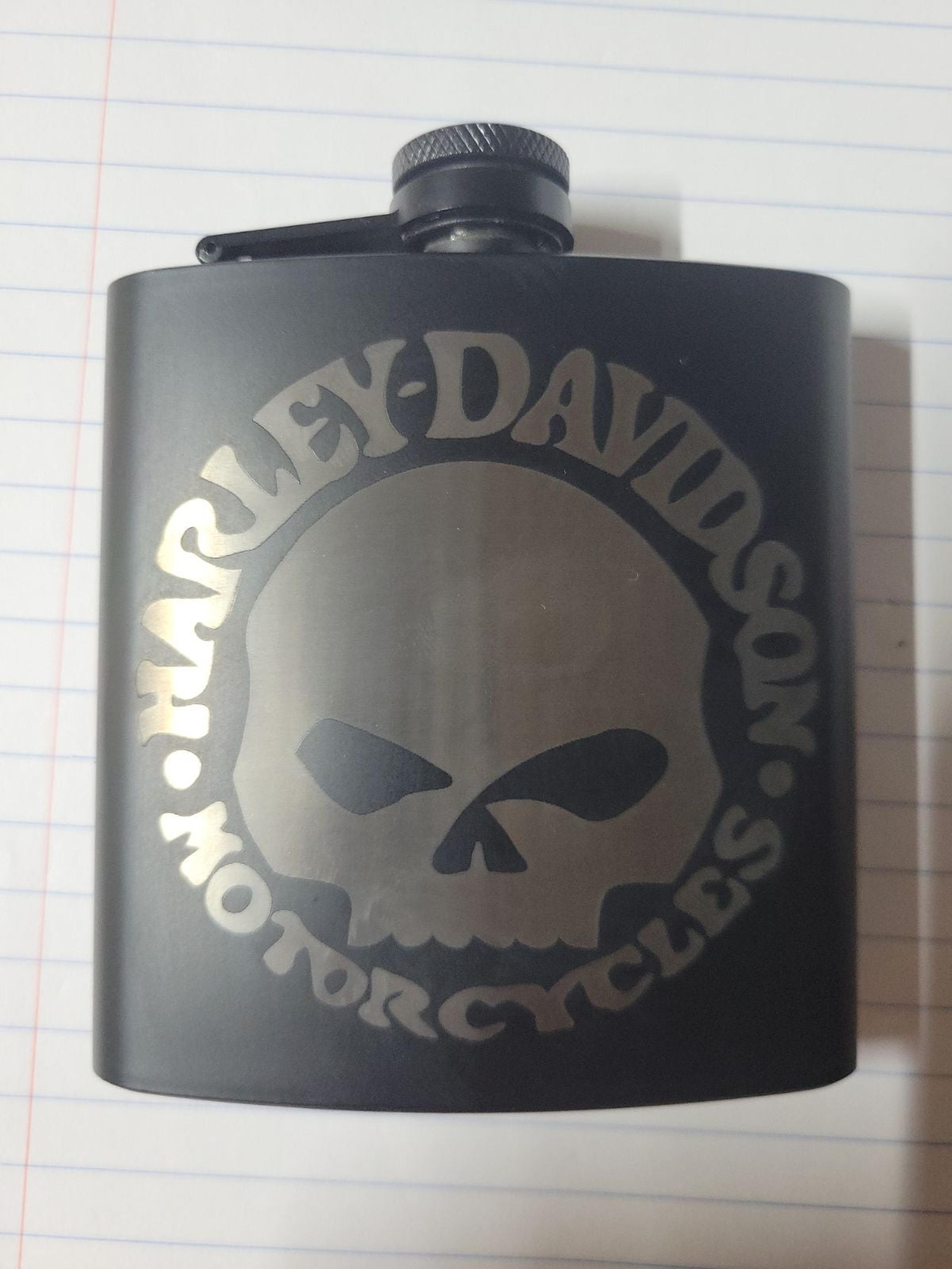Harley Davidson flask stainless steel