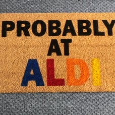 ALDI 18x30 Coir doormat free shipping