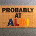 ALDI 18x30 Coir doormat free shipping