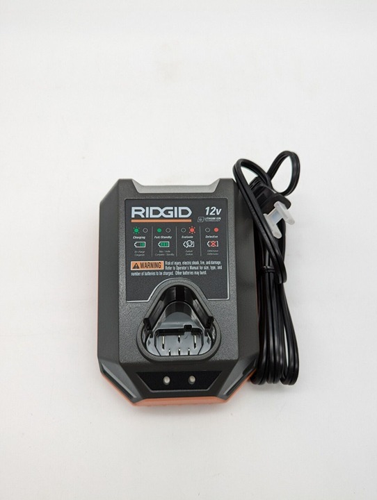 RIDGID R86045 - 12 Volt Compact LITHIUM-ION Battery Charger