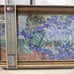 TikTok Viral Van Gogh XL Floral Framed Print Irises 25”x 20”