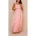 Lulus Decadent Dreamer Pink Floral Backless One-Shoulder Maxi Dress Size L