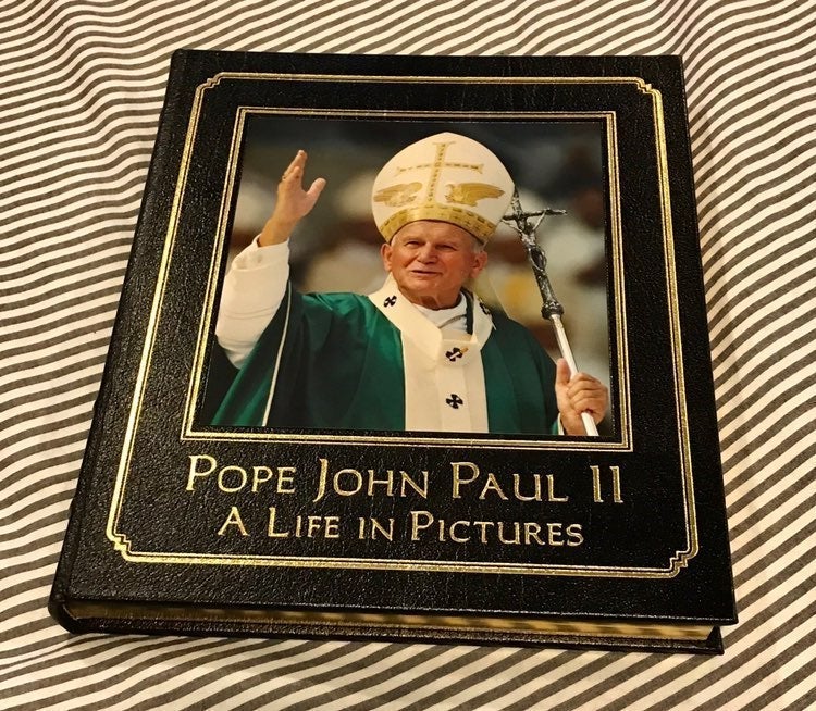 Pope John Paul 11 Hard Cover Book