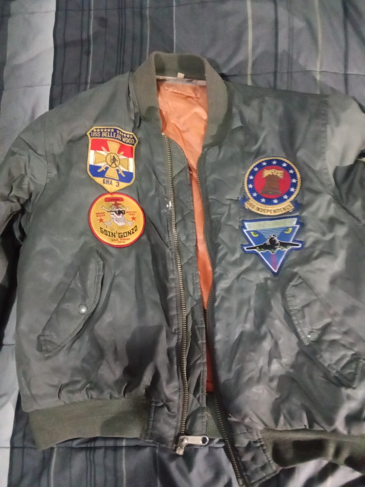 USAF Flight/Bomber Coats & Jackets for Men | Mercari