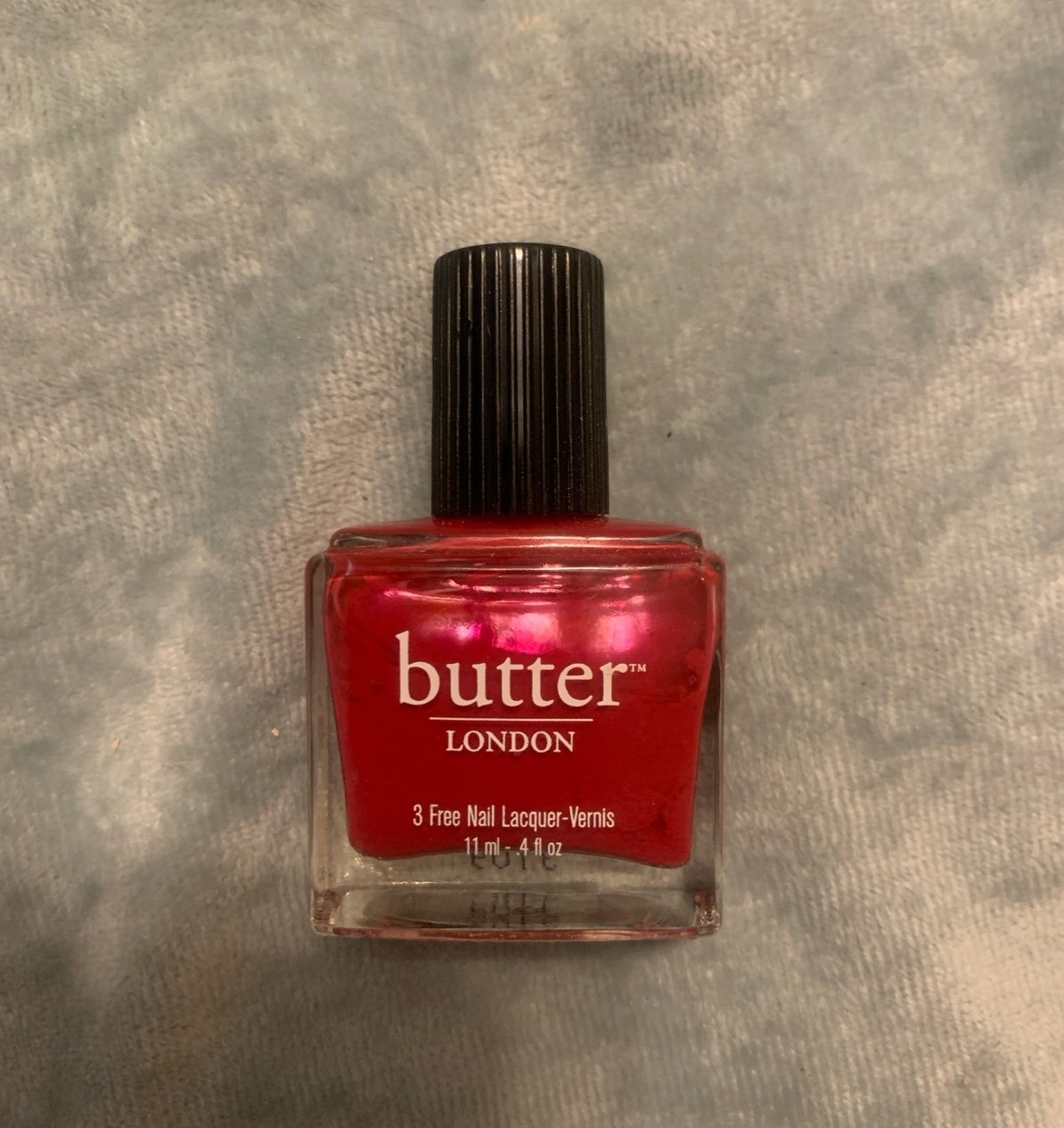 Butter London nail polish Blowing Raspberries *used once*