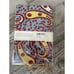 John Robshaw Textiles Napkins Set Of 4 Slate 100% 21x21 India Paisley Blue Red