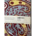 John Robshaw Textiles Napkins Set Of 4 Slate 100% 21x21 India Paisley Blue Red