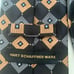 Hart Schaffner Marx men’s black , bronze & silver silk necktie