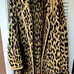 J crew Leopard trench sweater size XL