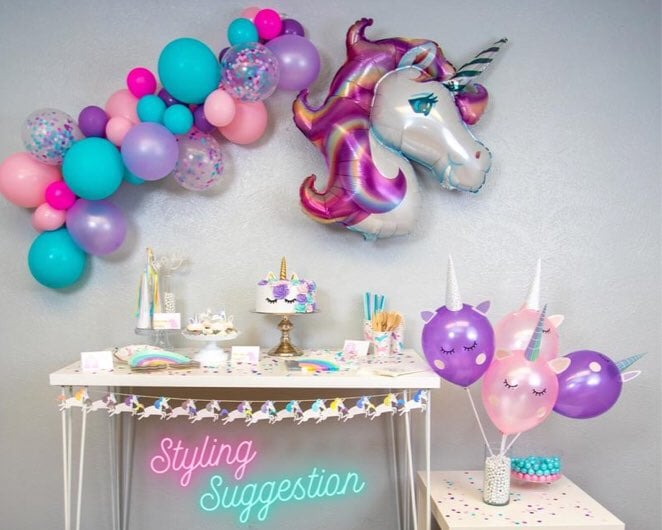 Complete Unicorn Bday/Shower Kit