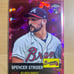 Spencer Strider 2022 chrome platinum Fuchsia Atomic Rookie Refractor /100 Braves