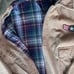 Roxy Men's Khaki Hooded Cotton Jacket