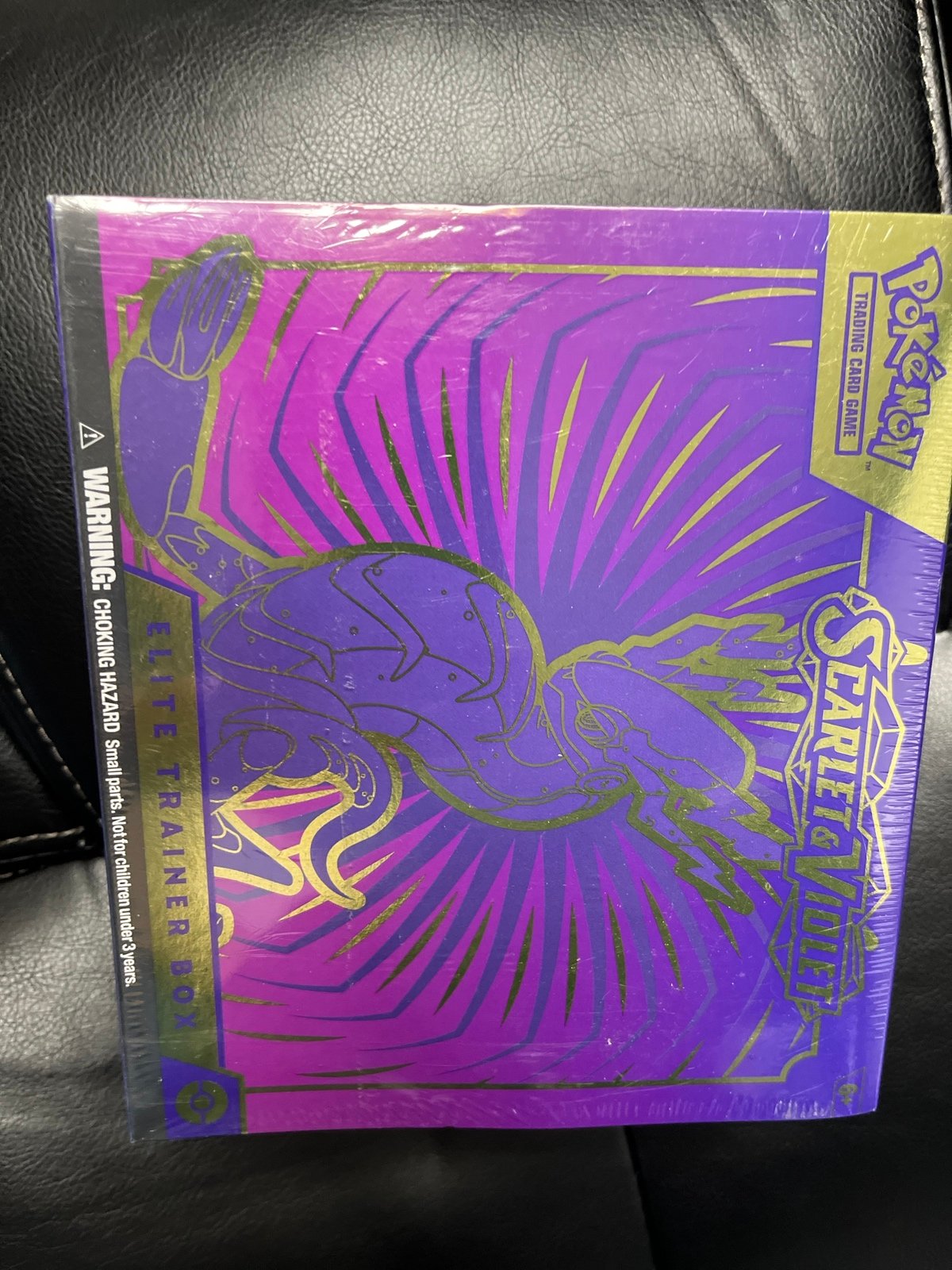 POKEMON TRADING CARD GAME SCARLET VIOLET ELITE PURPLE TRAINER BOX