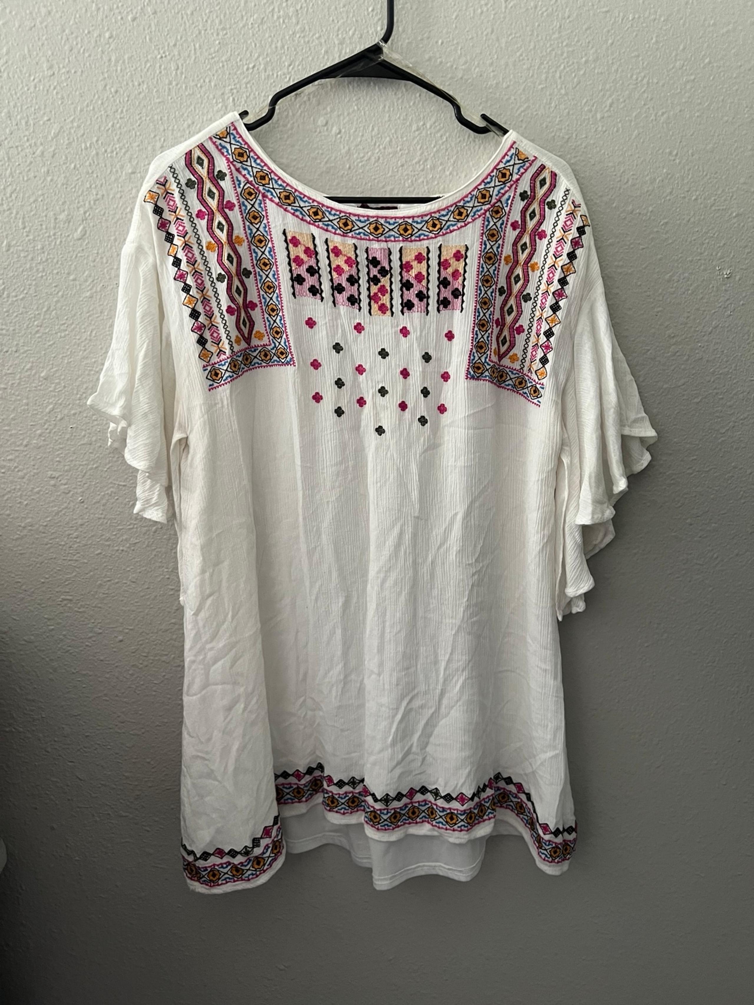Embroidered tunic