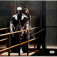 Christian Bale Signed The Dark Knight Rises 11x14 Photo E Autograph JSA COA