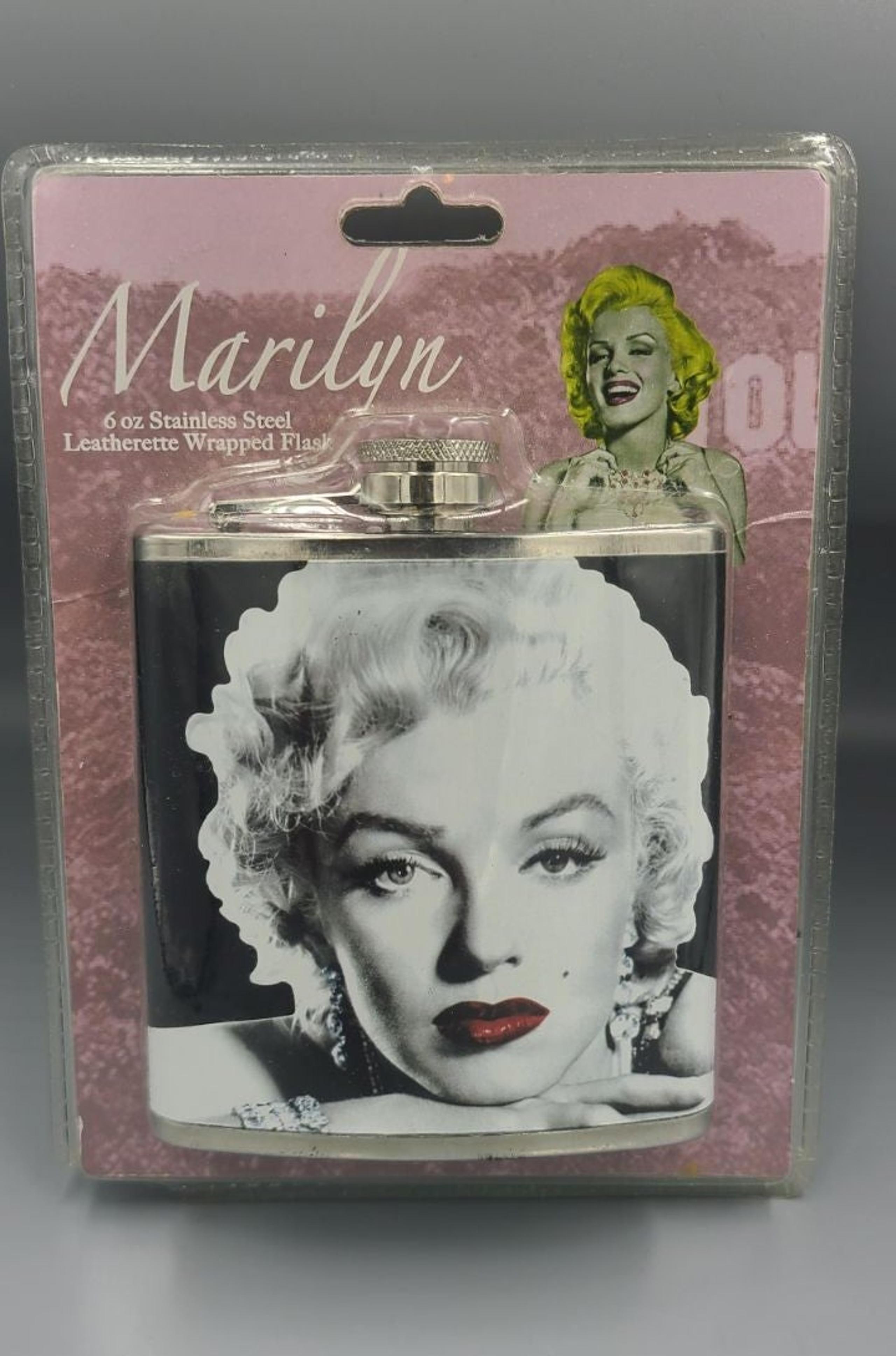 Marilyn monroe stainless steel flask