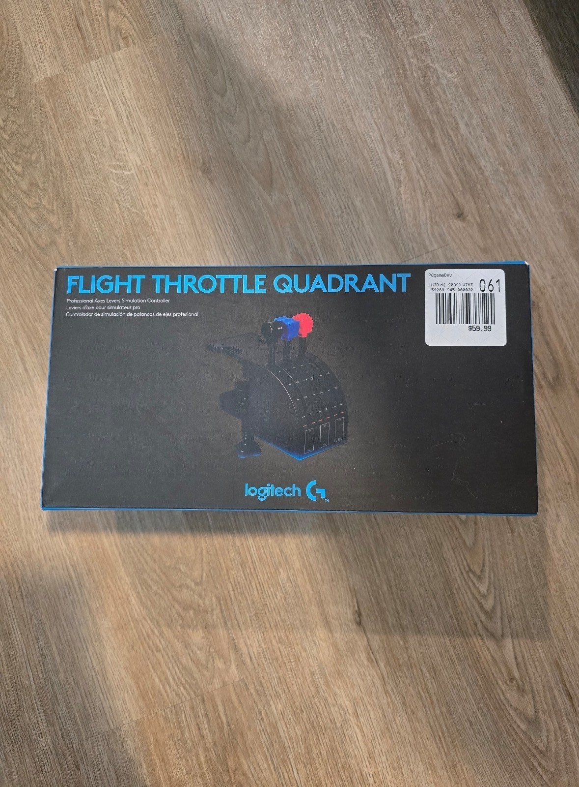 Logitech flight simulator throttle Quadrant