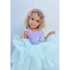 Mermaid Luxe Princess Birthday Party Dress