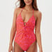Trina Turk TRELLIS PLUNGE ONE PIECE SWIMSUIT Women’s Size 14