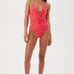 Trina Turk TRELLIS PLUNGE ONE PIECE SWIMSUIT Women’s Size 14