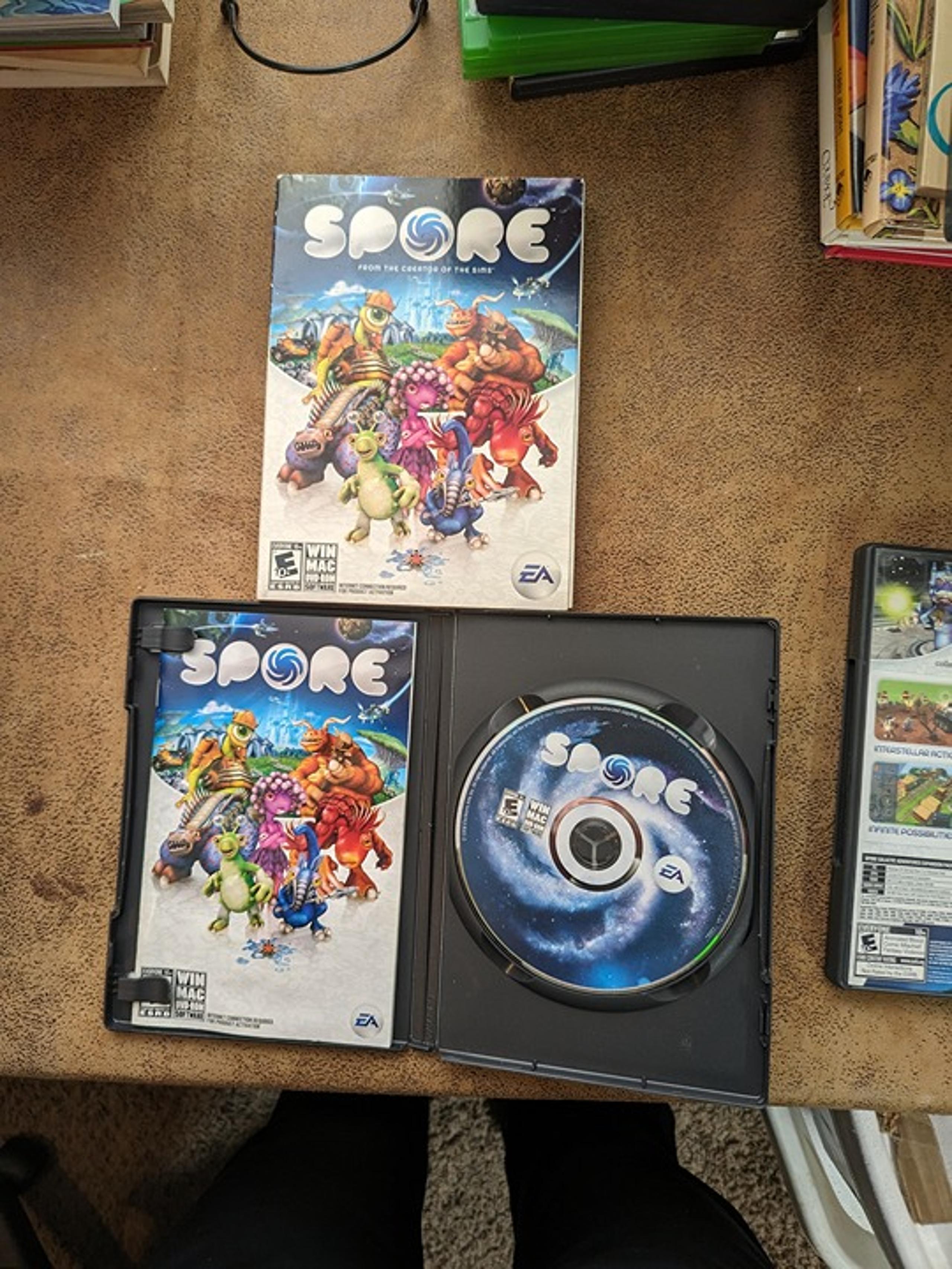 Spore Galactic Adventures and Spore Expansion Pack