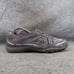 Skechers Shoe Womens 9 Sneaker Slip On Active Casual Lifestyle Breathe Easy Gray