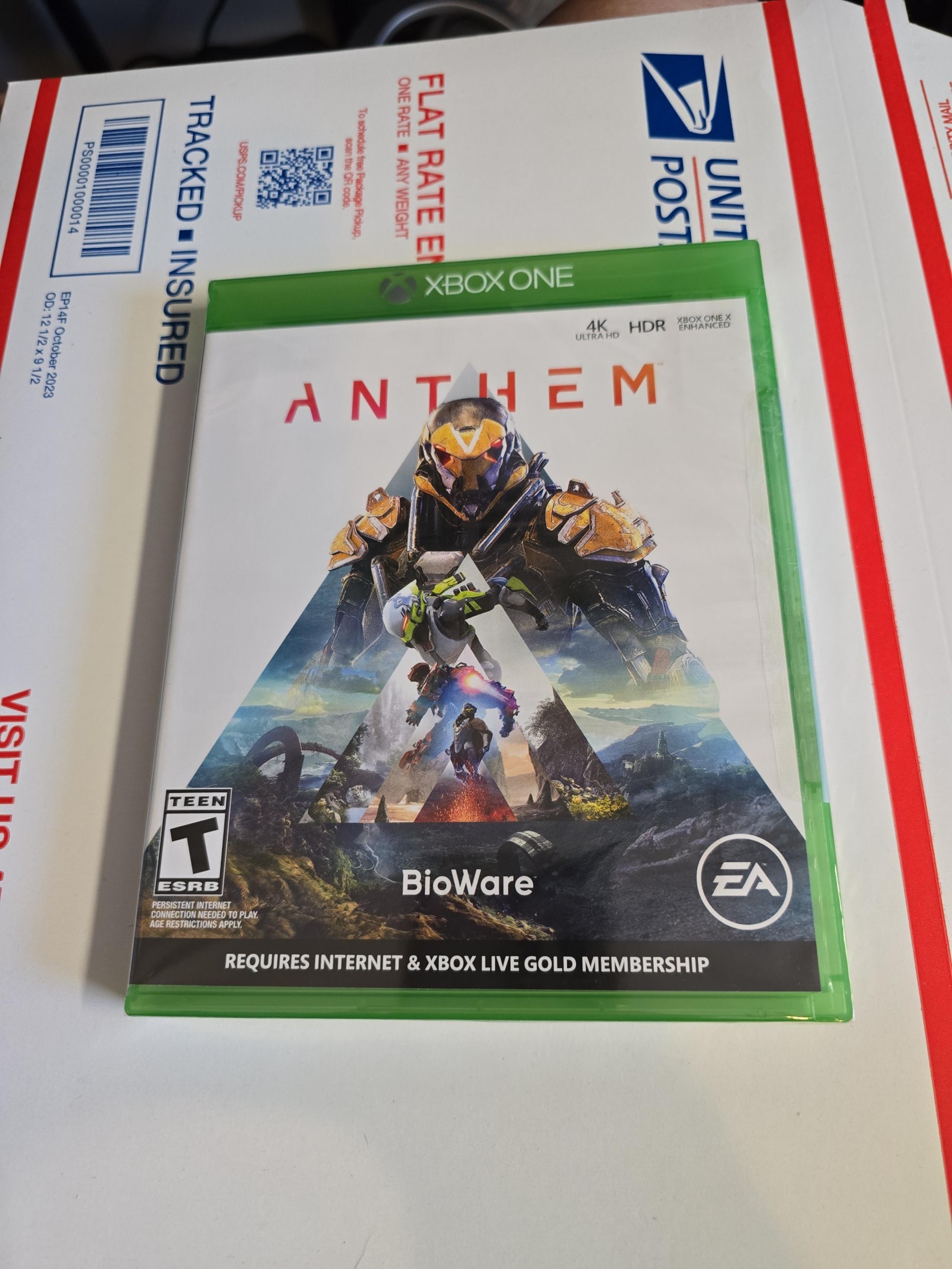 Anthem for Xbox one new unopened