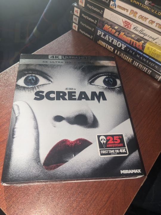 Scream 4k Ultra HD Blu-ray Sealed