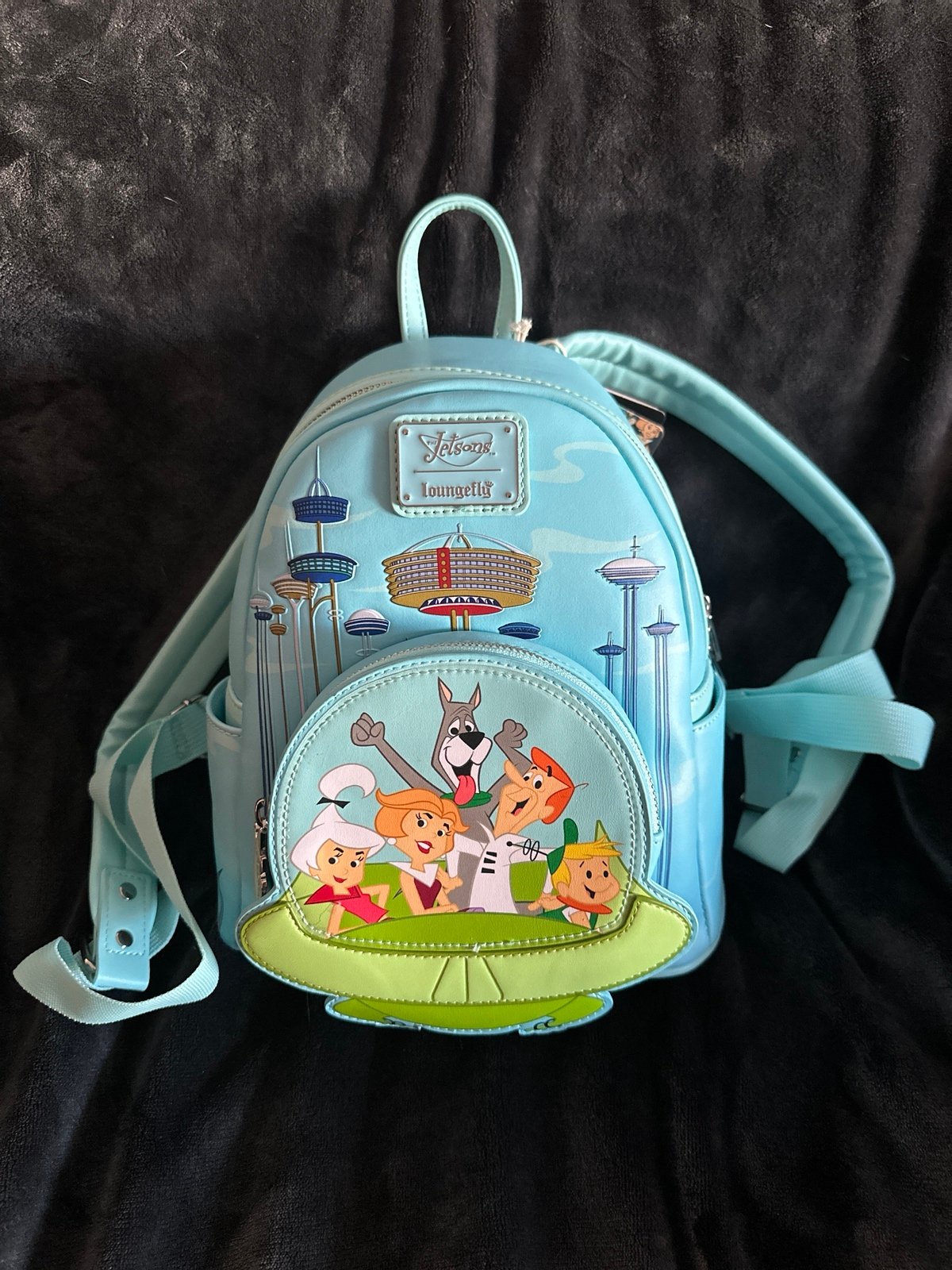 Loungefly The Jetsons Spaceship Mini Backpack